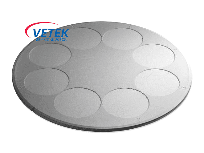 Bandeja epitaxial de silício monocristalino com revestimento SiC